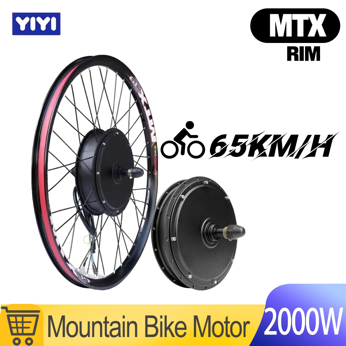 MTX 48V52V 2000W Ebike Motor W - đánh giá và giá 72V 5000W Hub Motor Kit