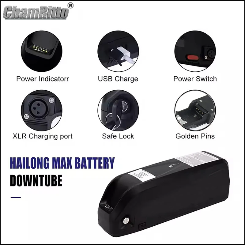 72V60V 48V 20AH 52V 36V 30AH 4 - đánh giá và giá Ebike Battery 48V 20Ah Hailong