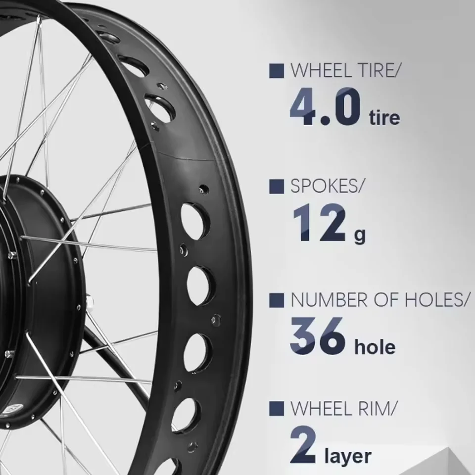 72V 3000W Snow Bike Conversion - đánh giá và giá Ebike Conversion Kit 72V 3000W