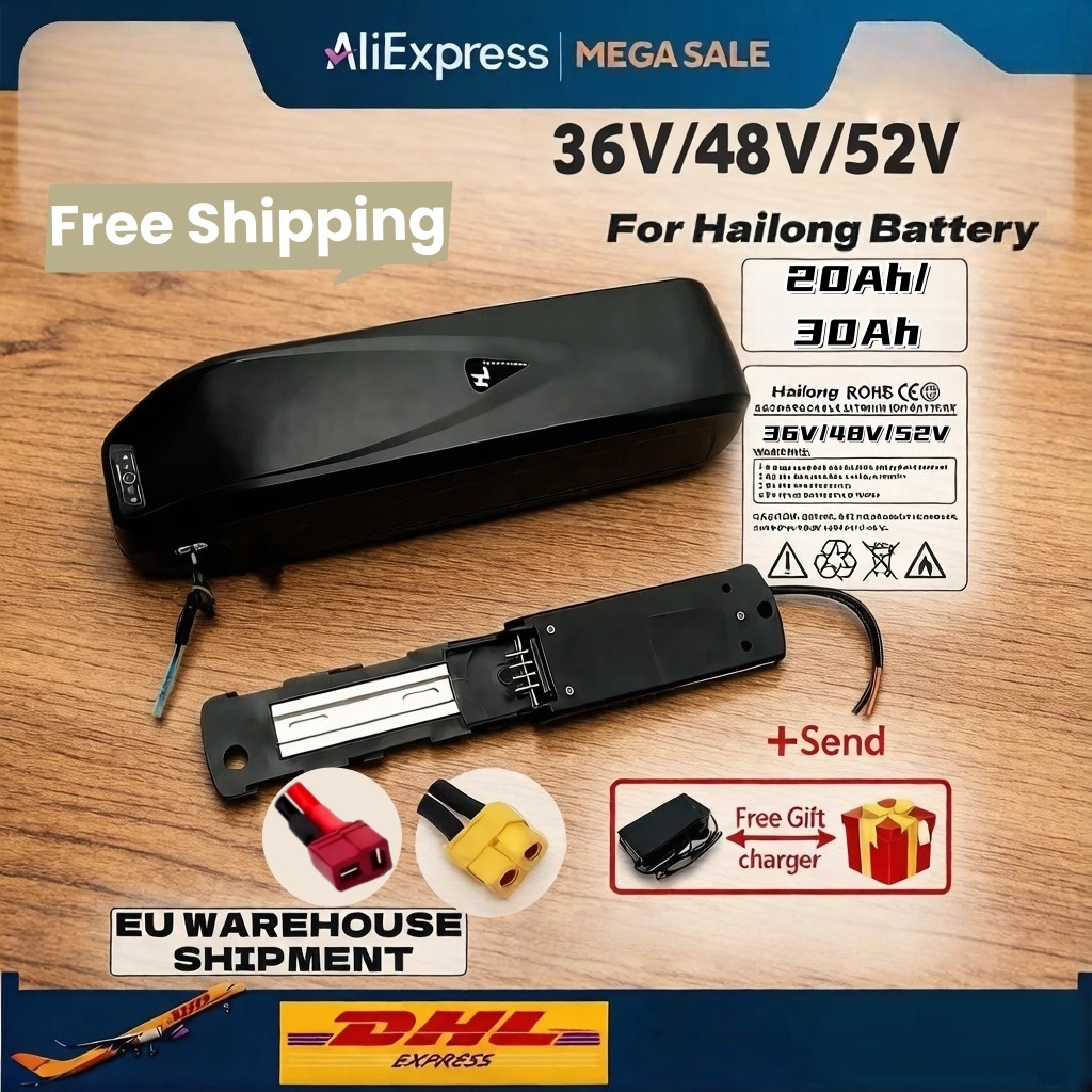 New for Hailong 36V 48V 52V Br - đánh giá và giá Ebike Battery 48V 20Ah Hailong